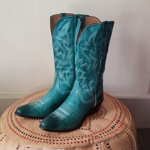 Nocona Lantana Turquoise Boots